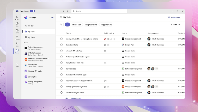 planner microsoft screenshot